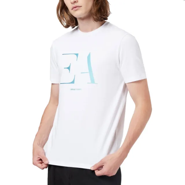 Emporio Armani T-Shirt Jersey da Uomo in Cotone Bianco tg XXL -20% 3H1TA51J0AZ