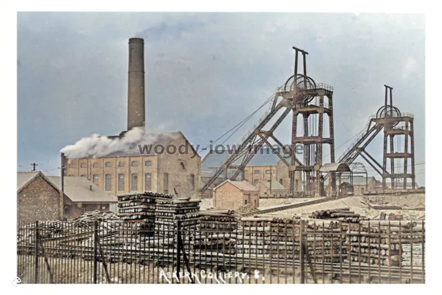 ptc6175 - Yorks - Early view across Mine Shafts at Askern Colliery - print 6x4