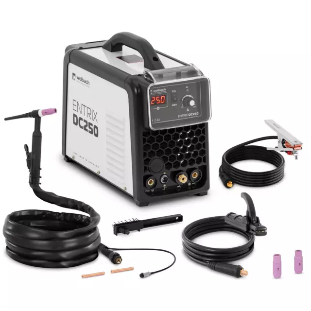 TIG Arc Welder - AC DC - 250 A - 60 % duty cycle - LED - MMA TIG DC welder TIG D