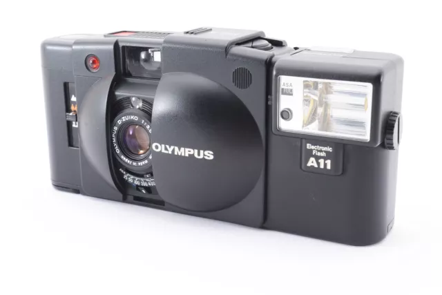 [NEAR MINT] Olympus XA2 A11 35mm Point & Shoot Film Camera wFlash A11 from JAPAN