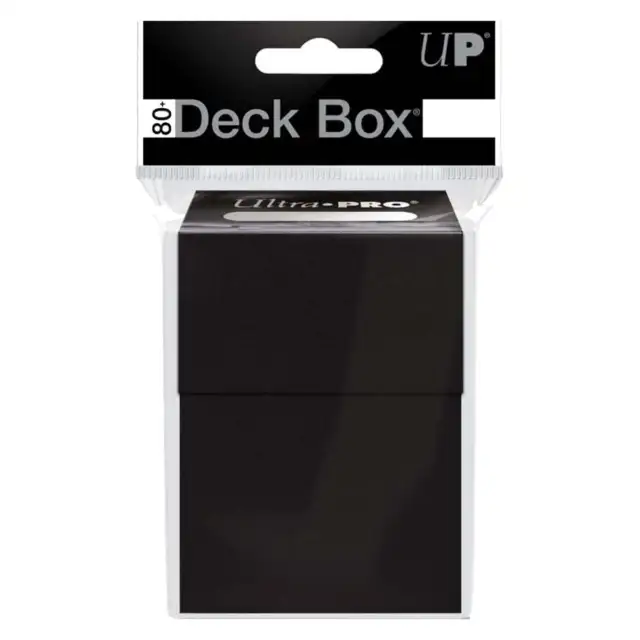ULTRA PRO Deck Box - Solid Black