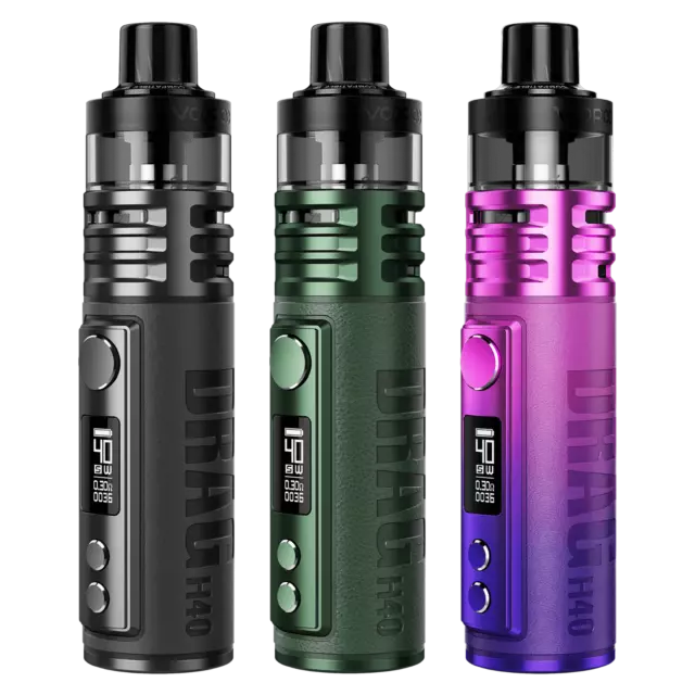 Voopoo Drag H40 - Pod Kit System - 5 ml - 1500 mAh - E Zigarette - Starterset