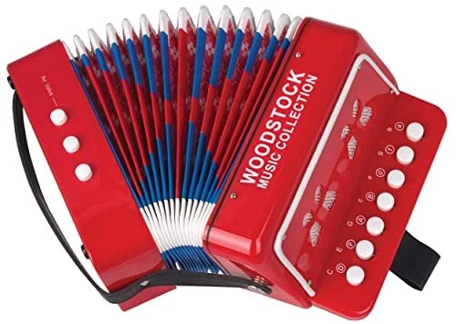 Woodstock Music Collection, Woodstock Kid's Accordion, 7'' Kids / Children's