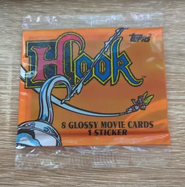 SEALED Vintage 1991 Topps Hook Movie Cards