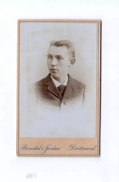 CDV Foto Herrenportrait - Dortmund 1890er
