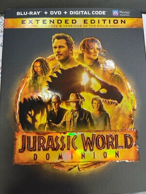 JURASSIC WORLD DOMINION blu ray + DVD with slip in stock now! EUR 31,89 ...