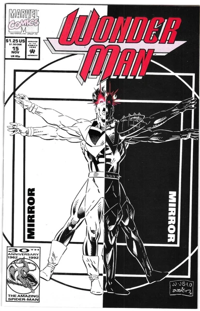 Wonder Man Comic 15 Cover A First Print 1992 Jones Johnson Dan Panosian Marvel .