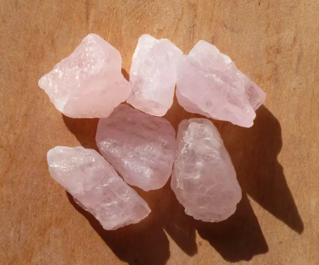 Morganite, pierres gemmes brutes naturelles, lot de 11,3 g /57 carats, Pakistan