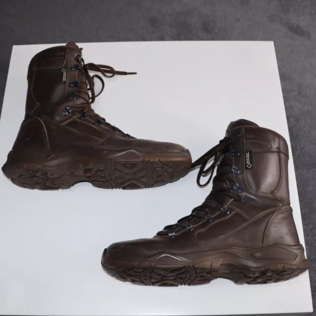 YDS Swift Temperate Boots Size UK 9.5 Mens Brown British Soldier Army Gore-Tex