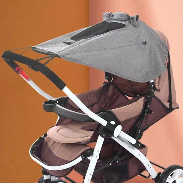 Universal Baby Sun Shade Cover For Pushchair Stroller Pram Double Buggy Carrycot
