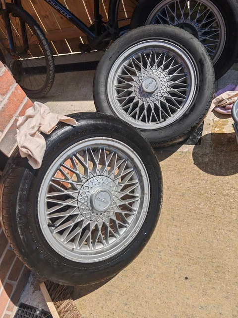 16 INCH RARE Saab 900 Series Crossspikes Alloy Wheels Full Set With Centre Caps £567.70 - PicClick UK