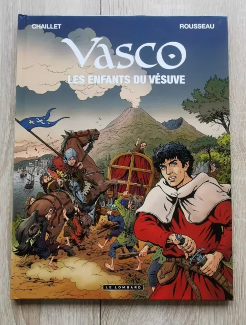 Vasco ** Tome 25 Les Enfants Du Vesuve  ** Eo 2013 Neuf Chaillet/Rousseau