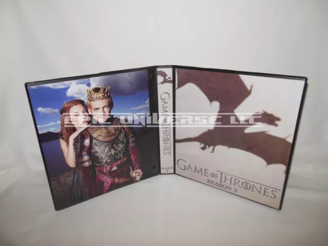 Custom Made 2014 Rittenhouse Game of Thrones Season 3 Trading Card Album Binder