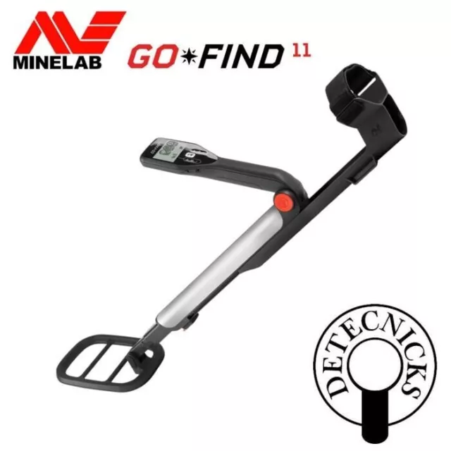 Minelab Go-Find 11 Metal Detector - DETECNICKS LTD