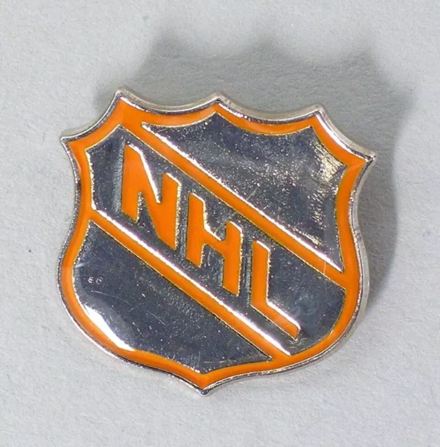 NHL Logo NHL Hockey Embroidered Iron On Patch Stanley Cup Orange 3.5 x 4.0