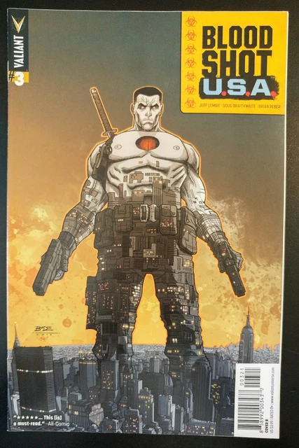 BLOODSHOT USA #3b (of 4) (2016 VALIANT Comics) ~ VF/NM Book
