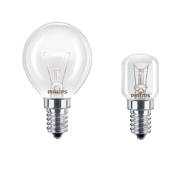 Philips Goccia Lampadina Forno P45 E14 40w Trasparente Oven P 300 - Foto 8
