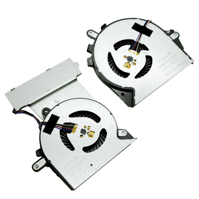Ventilator de racire pentru laptop pentru OMEN 15 EK TPN Q236, ventilator racitor M04216-001 ND8CC02-19j22 19j23 M04215-001 ND8CC03-19C23, DC 12V 4pini CPU GPU Cooler Fan Radiator