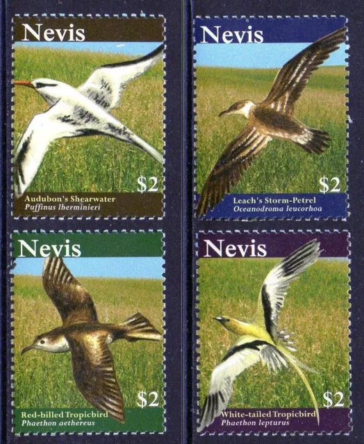 Nevis 2010 - "Birds of Nevis" - Complete Set  MNH