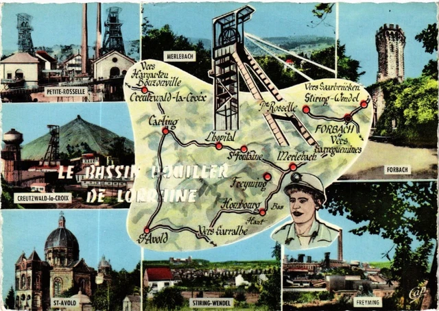 CPA AK METZ - Le Bassin coaliller de Lorraine (477895)