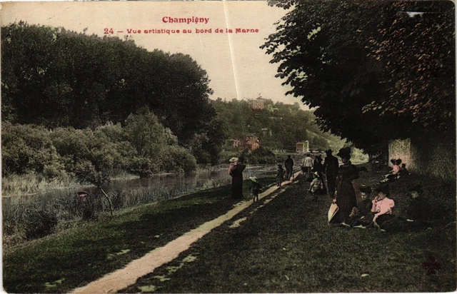 CPA CHAMPIGNY-sur-MARNE Bords de la Marne (1352220)