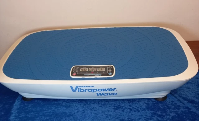 VibraPower Wave  Vibration Plate / Instructions / Remote / Tested and Working