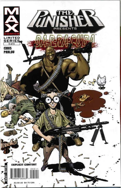 Punisher Presents: Barracuda Max #5 VF/NM; Marvel | Garth Ennis - we combine shi
