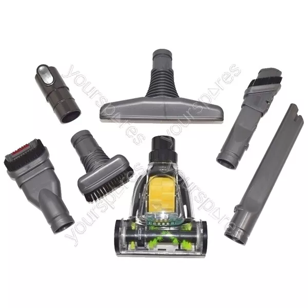 Dyson DC06, DC07 and DC08 Vacuum Cleaner Tool Set with Mini Turbo Floor Tool