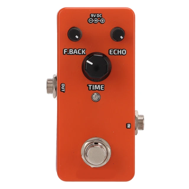 Analog Delay Effect Pedal Vintage Mini Single Block Effects Guitar Accessory YUW