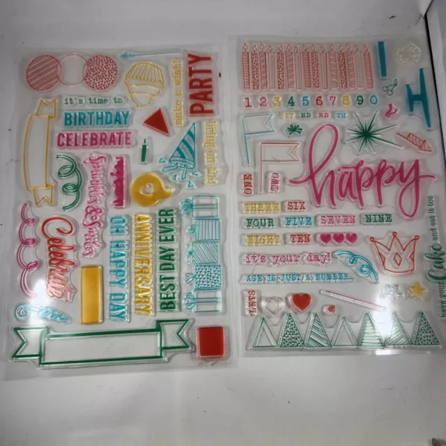 Plantillas de cumpleaños para hacer tarjetas de artesanía de papel