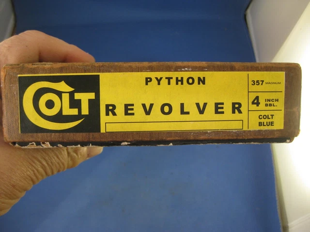 RARE VINTAGE OEM Colt Python 4
