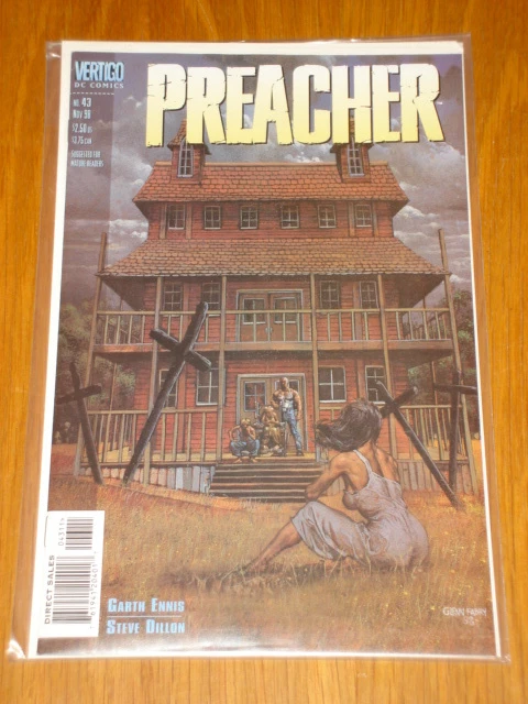 Preacher #43 Vol 1 Dc Vertigo Comic Garth Ennis Fabry November 1998