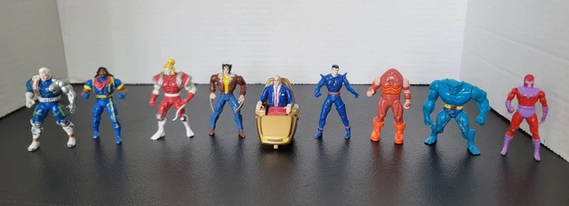 X-MEN Steel Mutants Marvel Comic Toy Biz 1990 Action Figure Mini Professor X Lot