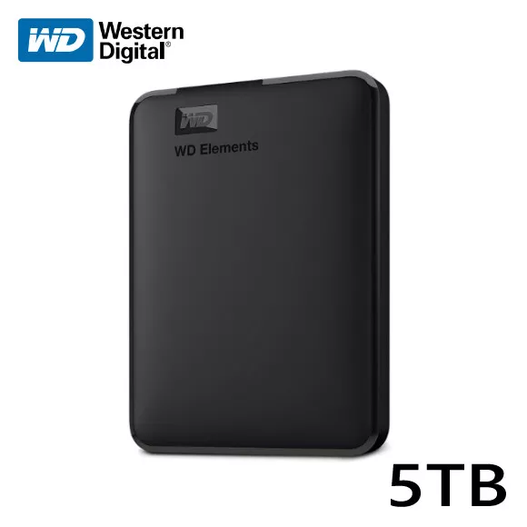 WD Elements 5 To Portable External Hard Drive Disques durs externes USB 3.0