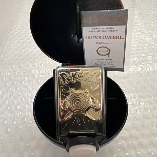 Gold Plated Pokemon Cards FOR SALE! - PicClick UK