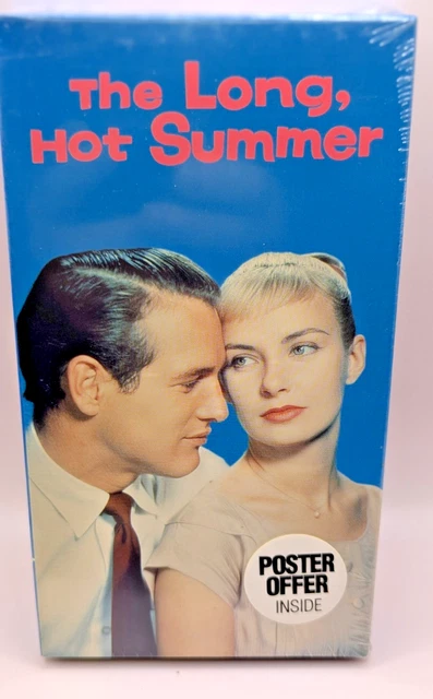 THE LONG, HOT Summer VHS 1990 (1958) Paul Newman NEW SEALED