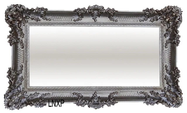 Grand Miroir Design Industriel Maisons Du Monde - Argenté 77x156cm