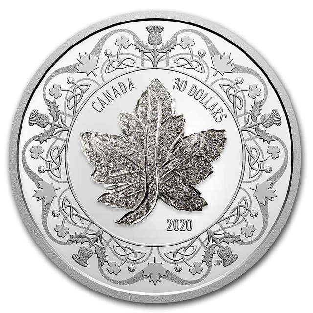 2020 Canada 2 oz Silver $30 Canadian Maple Leaf Booch Legacy - SKU#208332