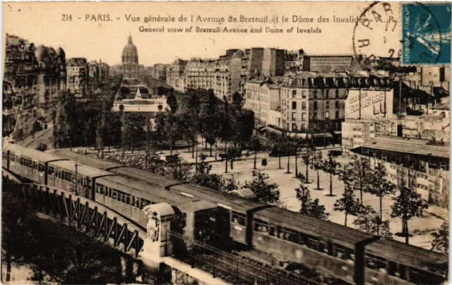 CPA PARIS 7e Vue générale de Avenue de Breteuil&le Dome des Invalides (327871)