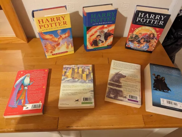 Harry Potter 1-7 Bloomsbury Book Collection