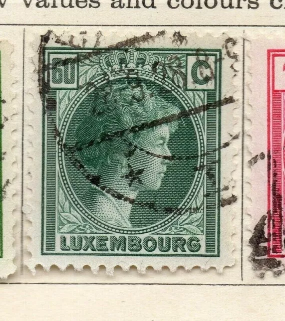 Luxemburg 1928-30 Early Issue Fine Used 60c. NW-191838