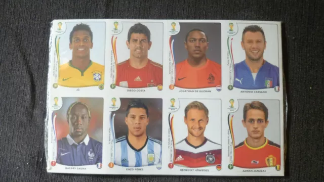 Rare Panini Update Extra Stickers Foot World Cup Brasil 2014 Mint New Sealed