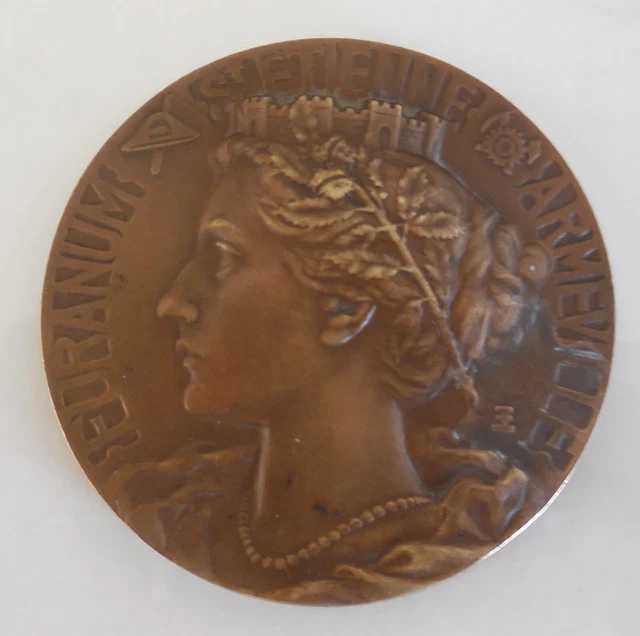 ANCIENNE MEDAILLE Caisse Epargne ANGOULEME Bronze Avec Usures Collection Xxe Imgx300 5923