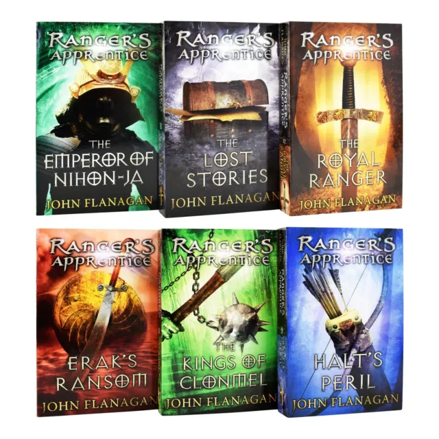 Rangers Apprentice 6 Books Set : 7-12 Books By John Flanagan -Series 2-Paperback 2