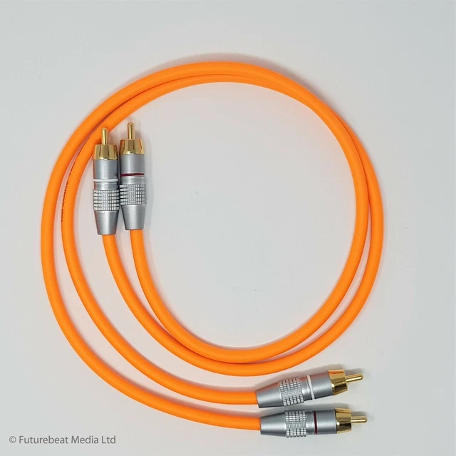 Cavo phono Van Damme grado Pro RCA placcato argento puro OFC Cavo phono Van Damme grado Pro RCA placcato argento puro OFC
