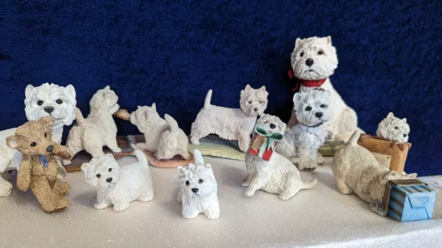 West Highland Terrier Figurine Collection