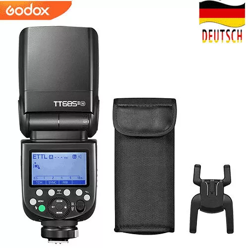 Godox TT685IIN 2.4G TTL HSS Blitz Speedlite Kamera Blitz für Nikon