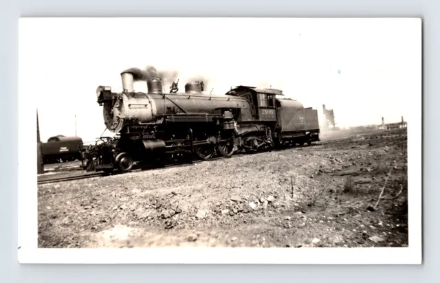 Photo Railroad Train Chicago Burlington Quincy 2-6-2 Steam 2.75" x 4.5" 1936
