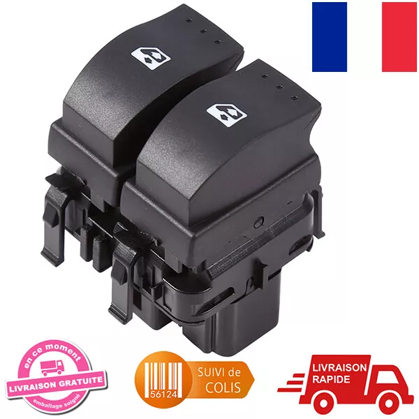 Bouton Interrupteur Lève Vitre Avg Pour Opel Movano - Vivaro  8200315034