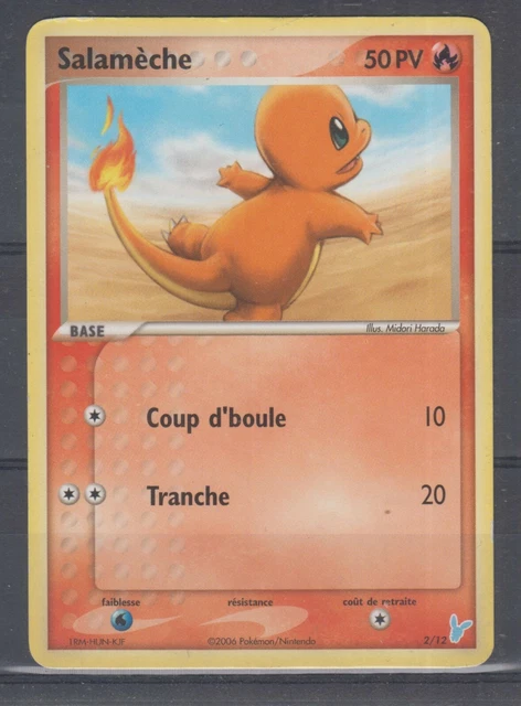 CARTE POKEMON - Salaméche 2/12 VF (2)